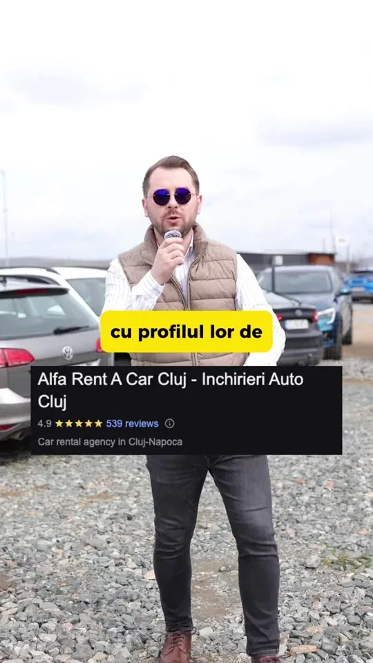 Alfa Rent a Car despre profilul Google Business